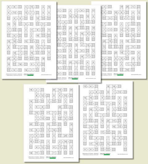 Matematyczne krzyżówki_0-20