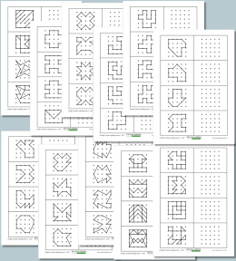 Połącz kropki według wzoru_5x5