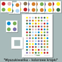 Wyszukiwanka - kolorowe kropki