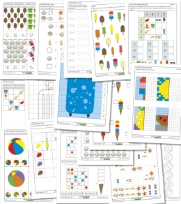Letnie karty pracy dla dzieci 5–6 lat – zadania do druku na wakacje