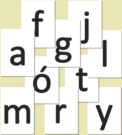 Małe litery alfabetu polskiego w czcionce Calibri – przykładowe 10 liter