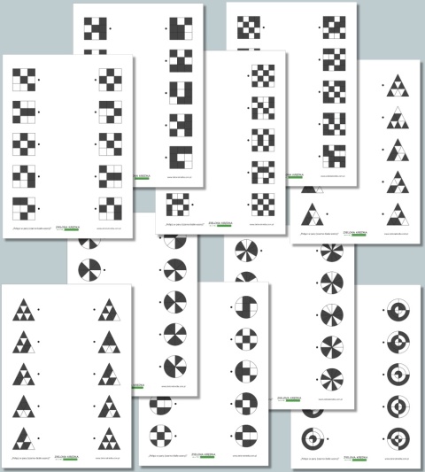 Połącz w pary – czarno-białe wzory, karty pracy PDF dla przedszkolaków